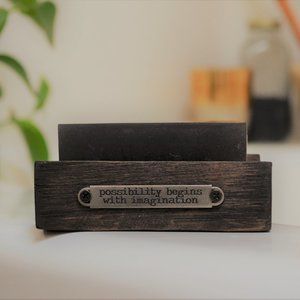 Juniper Manifestation Soap Dish- "Possibility..."